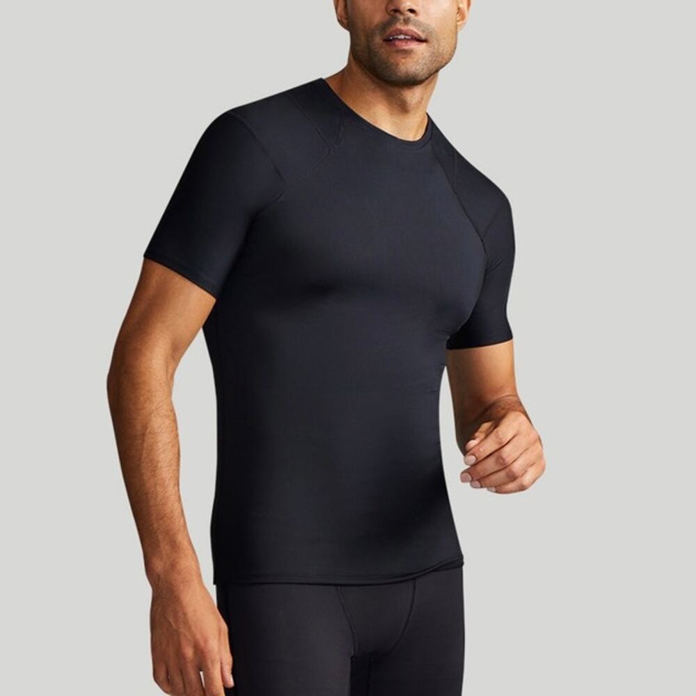 Tommie Copper Shoulder Support Shirt Compression Short‎ Sleeve Sz Small